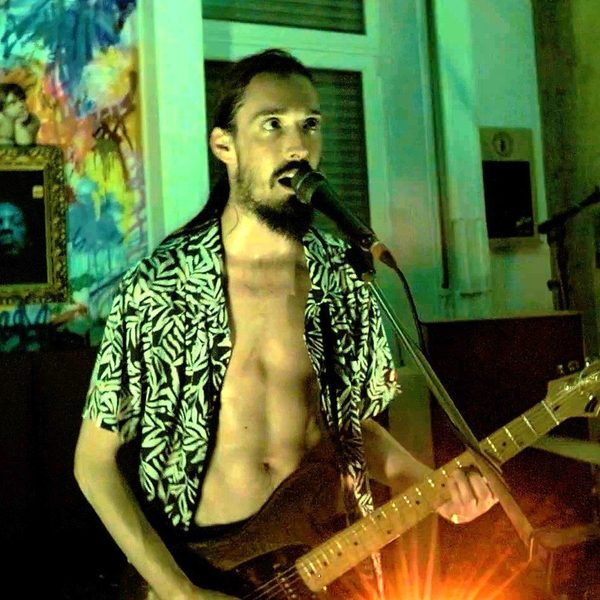 Fabien Cupers, guitariste et chanteur de Gunfish OK